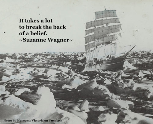 Suzanne Wagner Quote - Breaking The Backs Of Beliefs - Suzanne Wagner