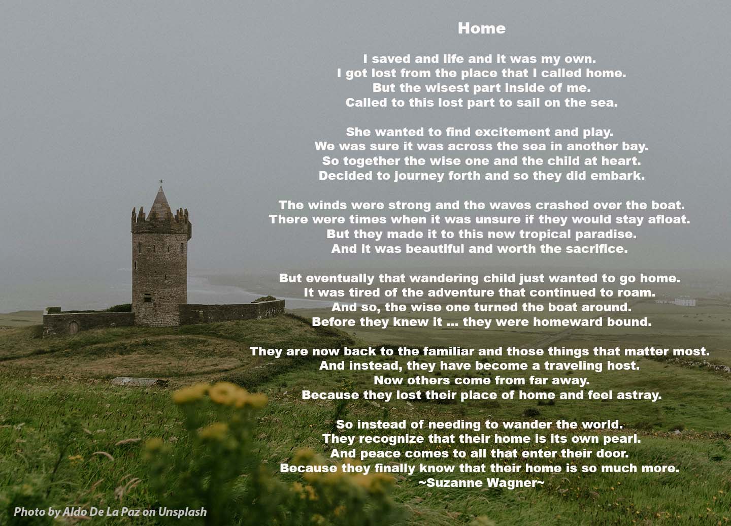 Suzanne Wagner Poem - Home - Suzanne Wagner